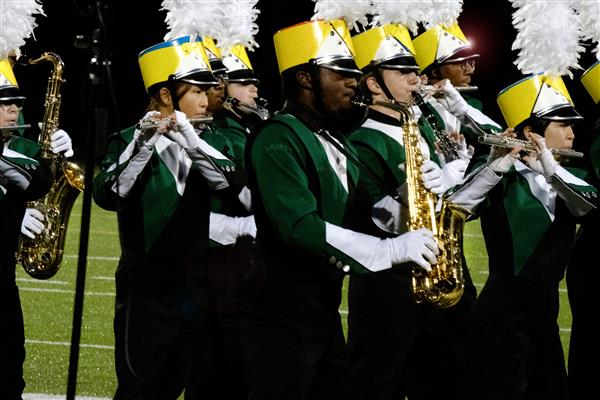Arundel High School Marching Band Performing